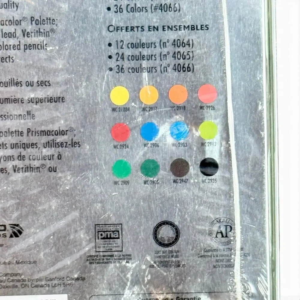 Prismacolor Premier NEW 12 Pack Watercolor Pencils Multicolor in Tin 4064HT